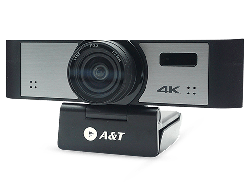 A&T Snap U4 4K UHD Webcam with F2.2 Lens for Video Conferencing & Streaming