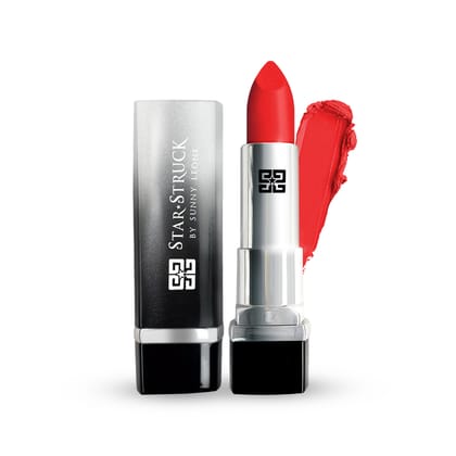 Star Struck by Sunny Leone Luxe Matte Lipstick - Cherry Bomb, 4.2g Star Struck by Sunny Leone Luxe Matte Lipstick - Cherry Bomb, 4.2g