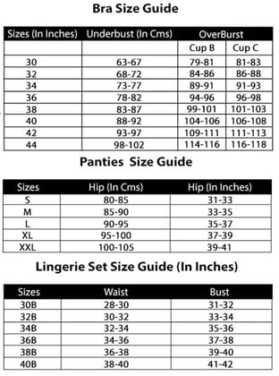 Women's Comfortable Steel Blue Cotton Blend Bra & Panty Set - B Cup Padded