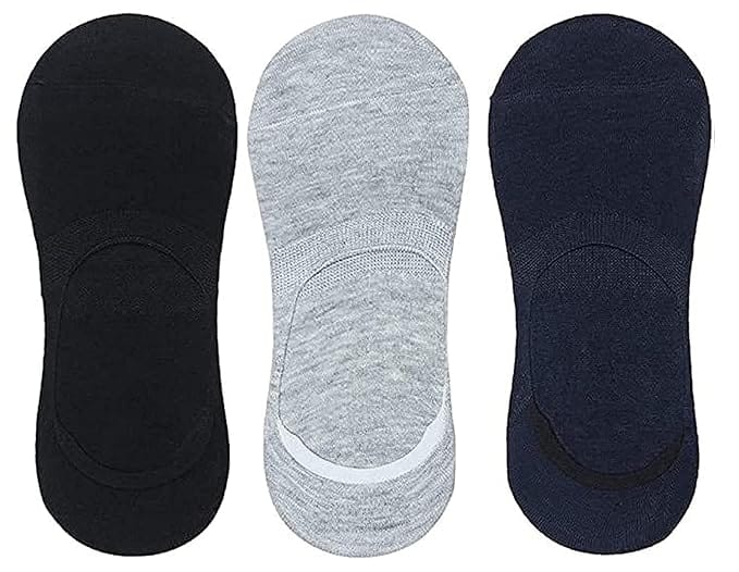 Unisex No Show Socks (Pack of 3) - Loafer Socks