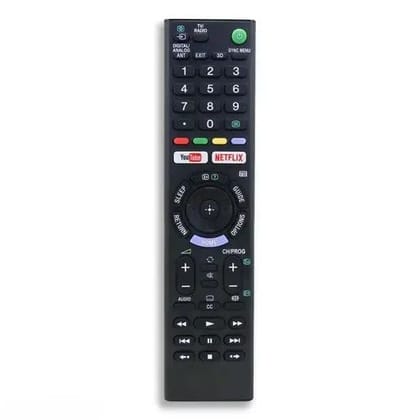 V3Deals Compatible Sony Bravia TV Remote | Compatible with Sony LED, OLED, QLED & Smart Android 4K UHD TVs | Replacement Remote with Hotkeys for YouTube & Netflix | No Setup Needed (Sony Netflix)