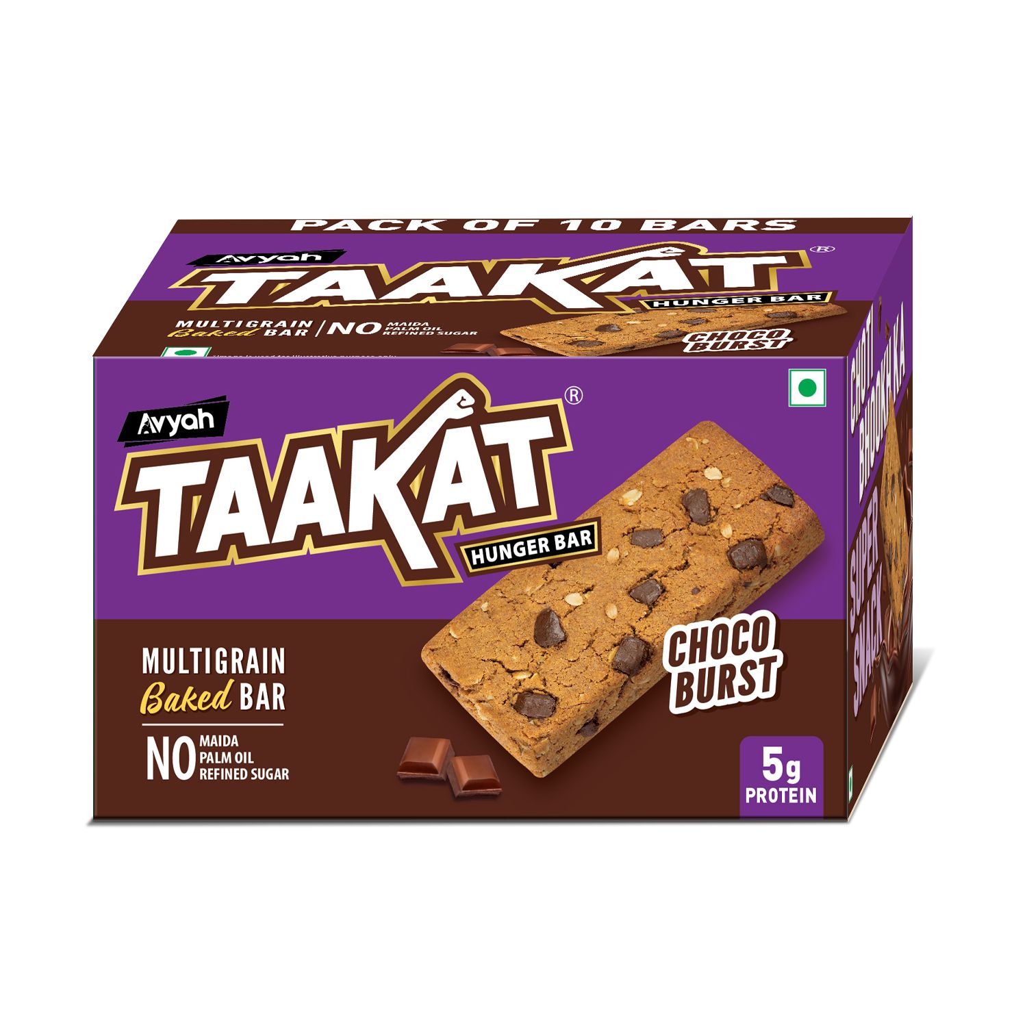 Taakt hunger Bar Choco Burst - Pack of 10