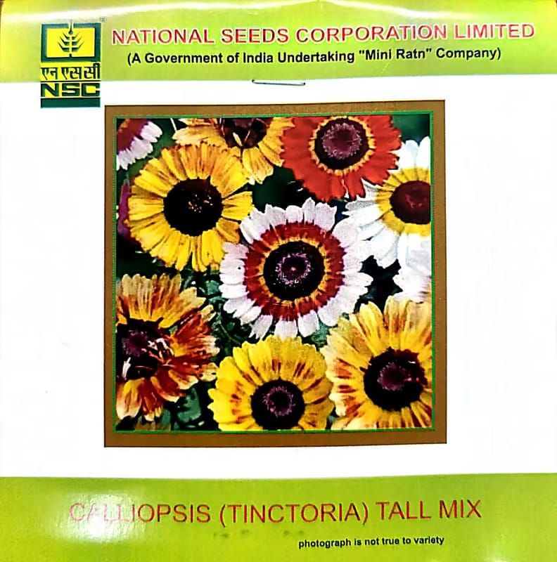 NSC Calliopsis(Tinctoria) Tall Mix Flower Seed 