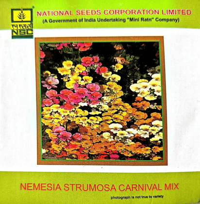 Nemesia Strumosa Carnival mix-3 gms