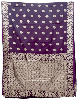 Bangalore Silk Open Border Saree