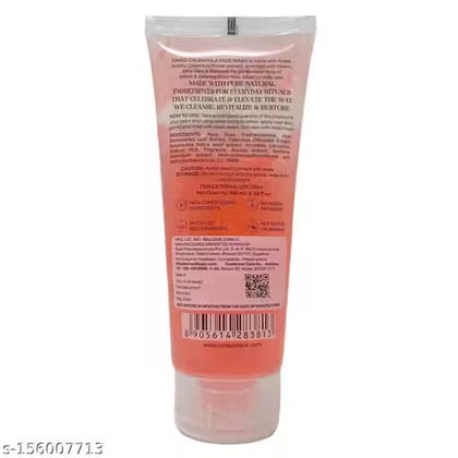 Omeo Calendula, Aloe Vera & Neem Face Wash for All Skin Types Cleanses Pores & Clarifies Impurities 100gm (Pack of 2)