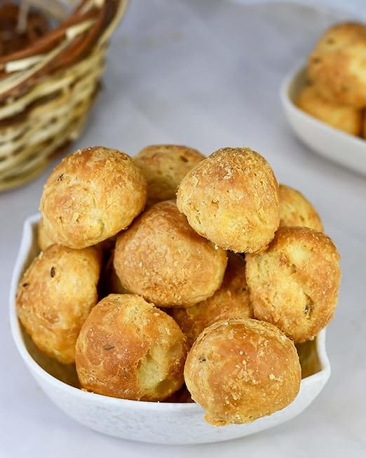 The Paratha And Ready Bites | Jeera Butter – Crunchy Cumin Flavoured Biscuits | Buttery & Aromatic Snack for Tea-Time ( 500g )