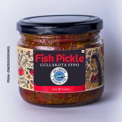 Gullakota Womens FFPO Authentic Indian Fish Pickle - Taste of Tradition