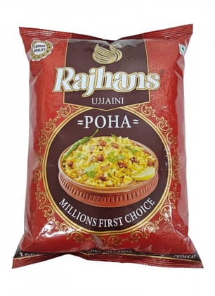 Rajhans Ujjiani Poha - The Ultimate & Enjoyable Breakfast, 1kg