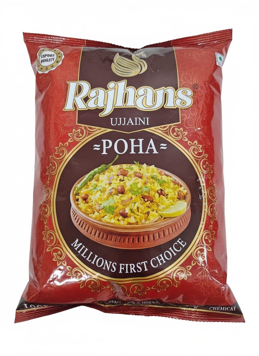 Rajhans Ujjiani Poha - The Ultimate & Enjoyable Breakfast, 1kg