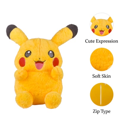 Pikachu Soft Toys | Pokemon Pikachu Plush Toy | Pikachu Plush Toys | Pikachu Stuffed Animal | Pikachu Plush Doll | Pikachu Teddy | Cute Pikachu Doll