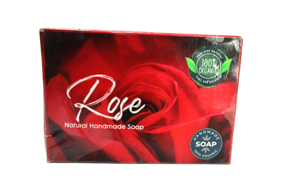 Rose Natural Handmade Organic Moisturizing Bath Soap Bar