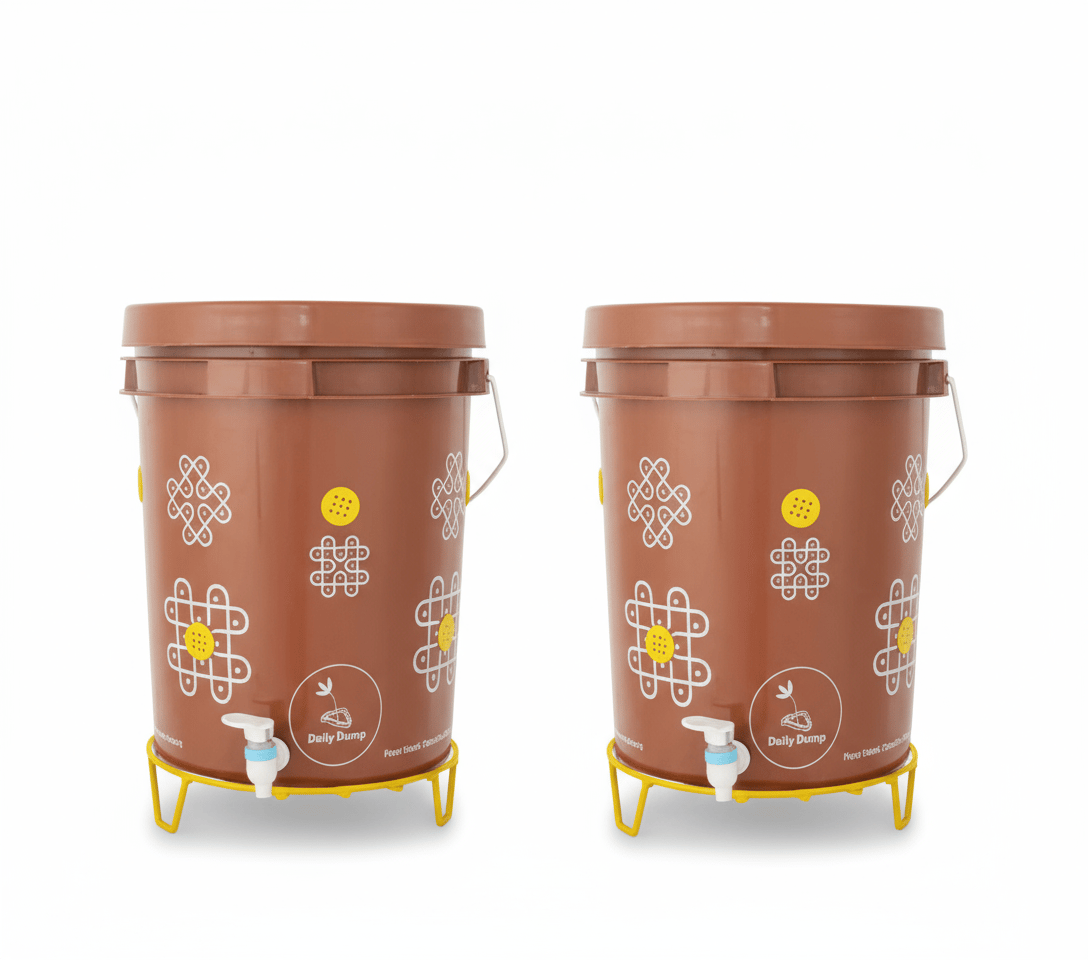 Chomp Compost Kit - Easy Row Compost Bins for Homes