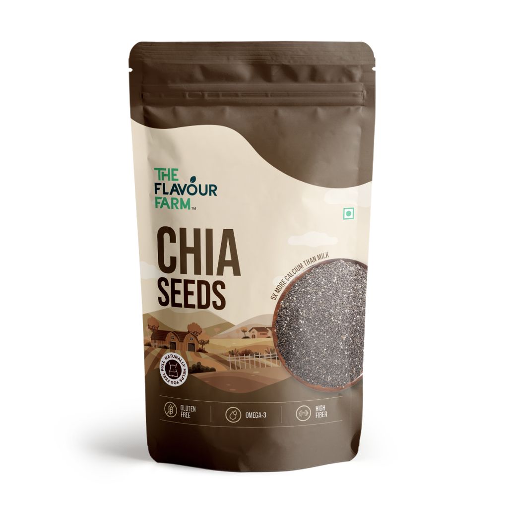 Chia Seeds - Edible Whole Seeds for Smoothies, Baking & Pudding