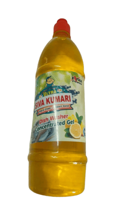 SIVA KUMARI Ultra Dish Washer Concentrated Gel - Lemon Fresh