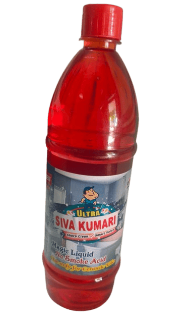 SIVA KUMARI Magic Liquid No Smoke Acid Cleaner for Ceramic Tiles