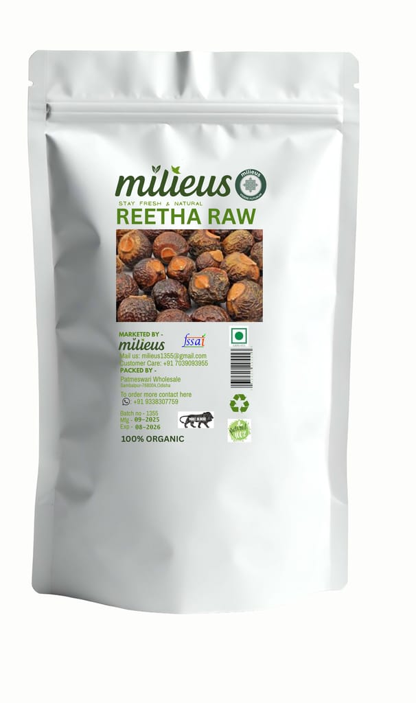 ORGANICA REETHA/SOAP NUT RAW 200 GM