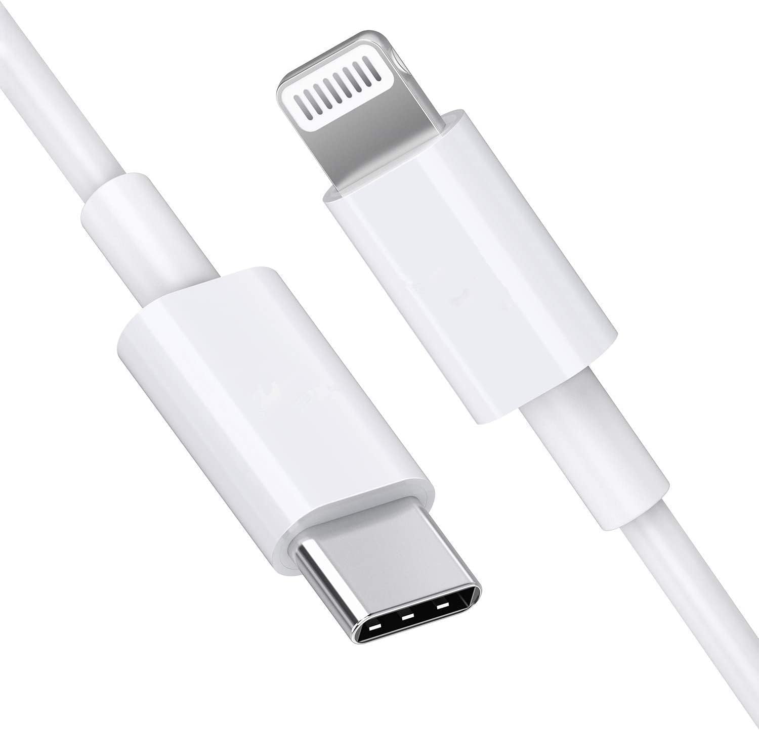 USB-C to Lightning Fast Charging Cable (1M) | PD 20W Power Delivery Cord for iPhone & iPad