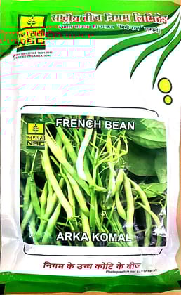 NSC_French Bean Seeds_ variety Arka Komal _250 gm NSC_French Bean Seeds_ variety Arka Komal _250 gm