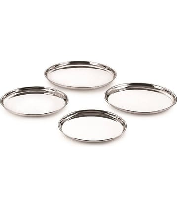 Neelam 4 Pcs Stainless Steel Steel Full Plate