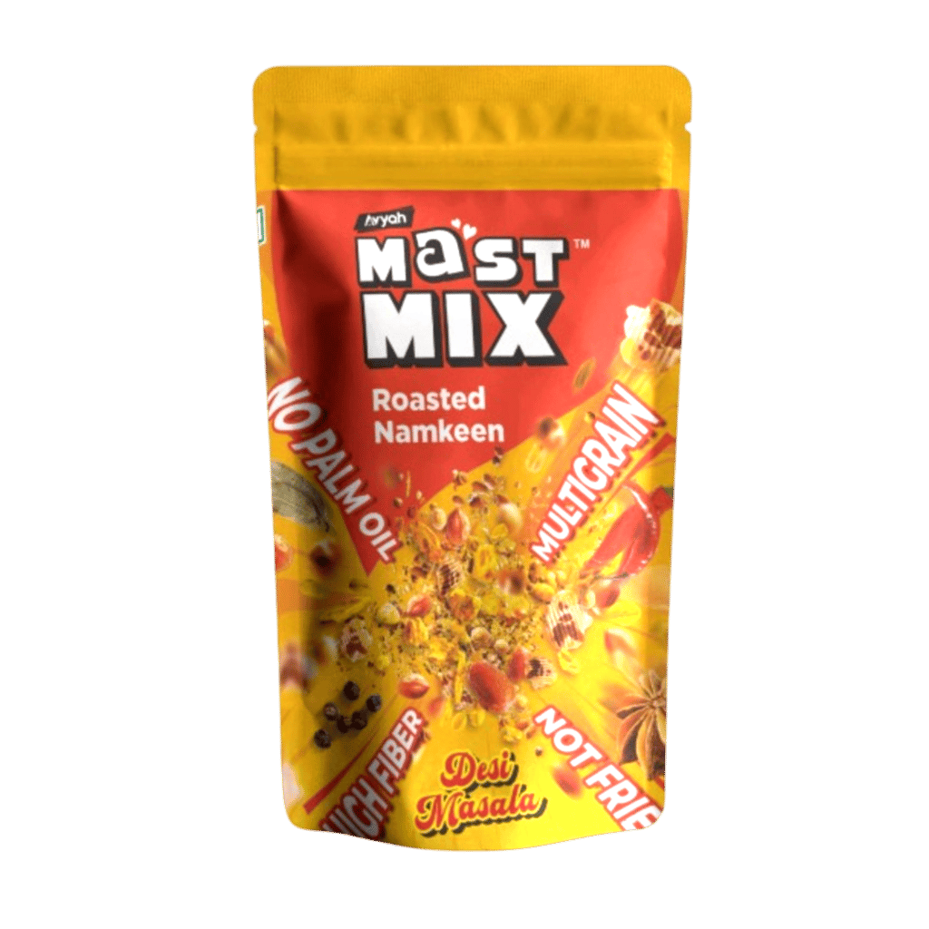 Mast Mix Roasted Namkeen - Pack of 4 (Single Flavor)(Desi Masala)
