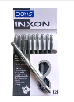 Doms Inxon Ballpen - Black(10pcs)