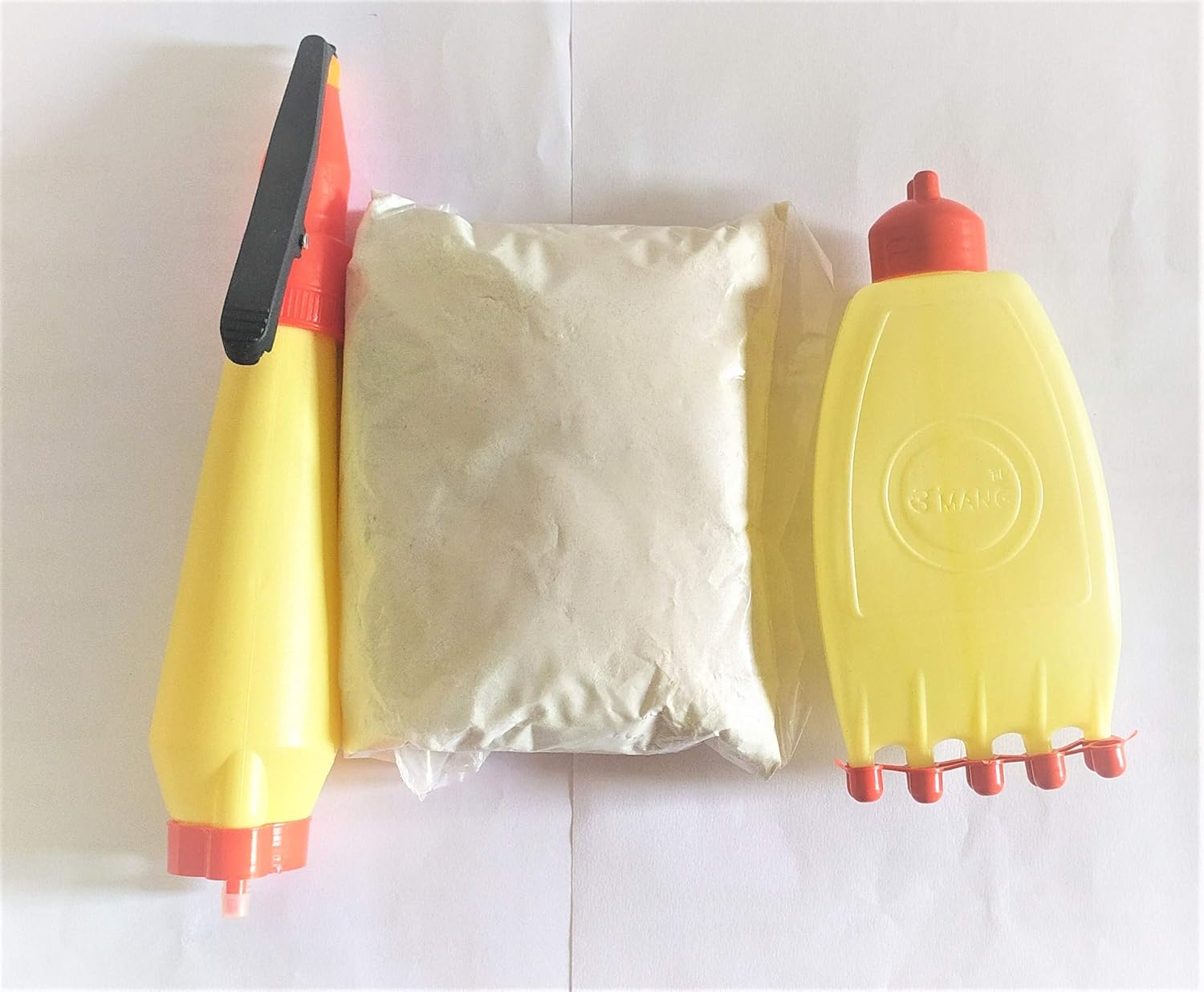 RHC Rangoli Kit: Easy Making Drawing Pen & pata (Drawing Pen Qty1, pata Qty 1, Sand Color 1 Kg)