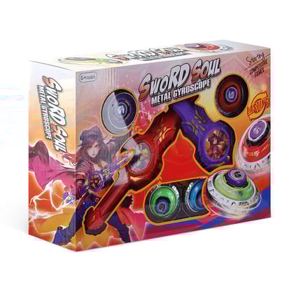 Ninja Sword Spinner | Spinning Toy (Multicolor) | Spinning Toy | 2 Player Toys | Kids Toys | Gyro Spinner | Ninja Sword Gyro Toy | Gyro Flying Spinner