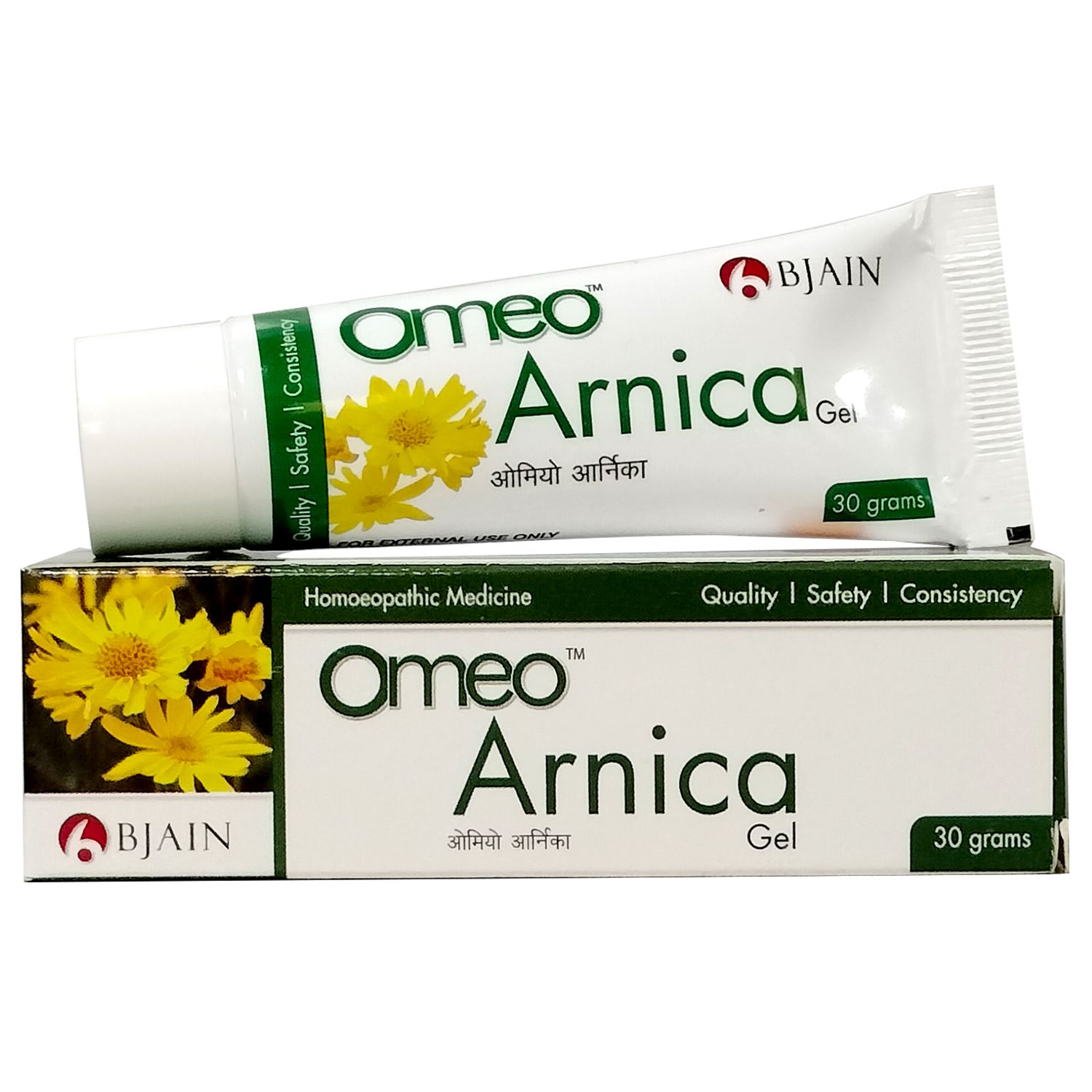 Omeo Arnica Gel - Homoeopathic Medicine for Pain Relief (30g)  (packof 4)