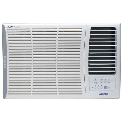 Voltas 185V Vertis Elite A 1.5 Ton 5 Star Inverter Window AC |2-in-1 Adjustable mode| Energy Efficient| Anti dust filter with Anti-Microbial coating | Copper Coil| Sleep Mode | Memory Restart| White Voltas 185V Vertis Elite A 1.5 Ton 5 Star Inverter Wind