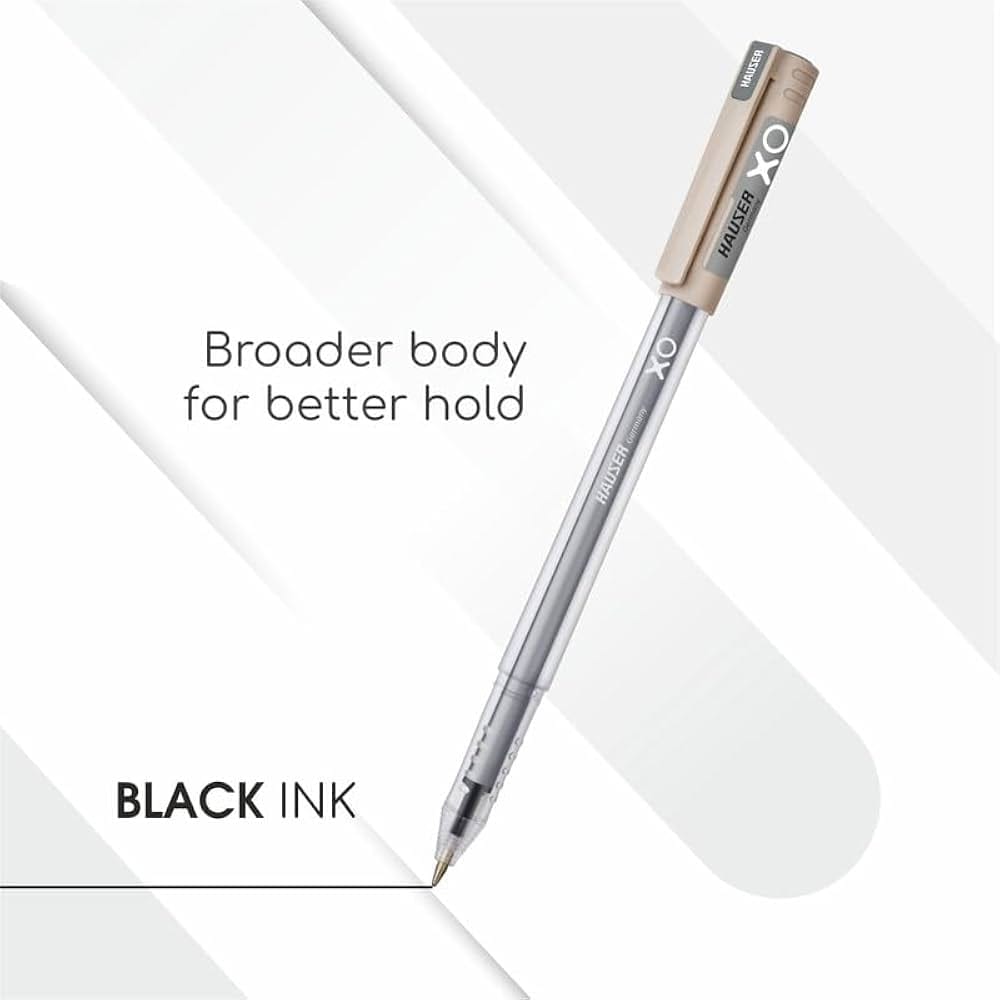 Hauser XO Jumbo Ballpen - Black(5pcs)