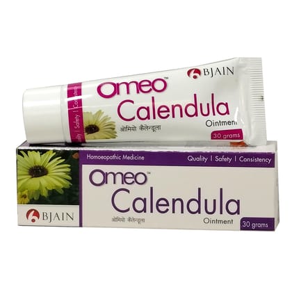 Omeo Calendula Ointment for Abrasions, Cuts & Diaper Rash - 30g