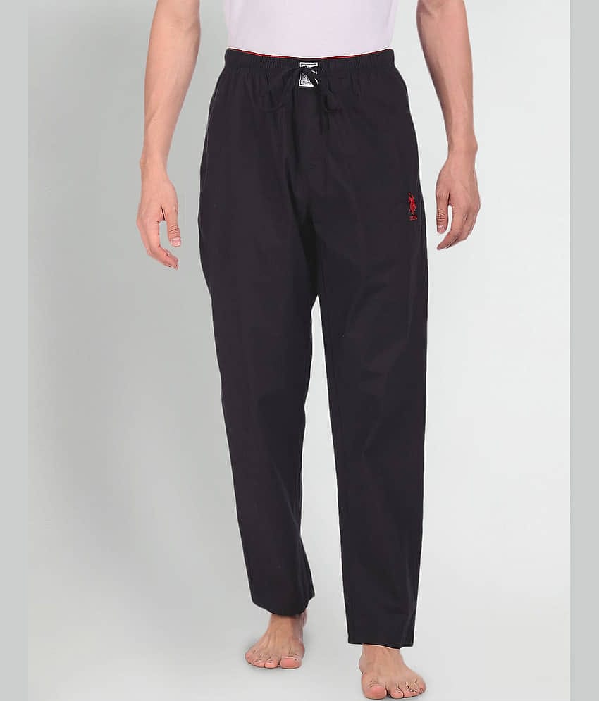 U.S. Polo Assn. Pack of 1 Pyjama For Men's ( Black )