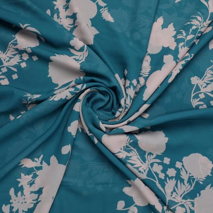 Glorry Beautiful Flower Digital Printed Fabric - Weightless
