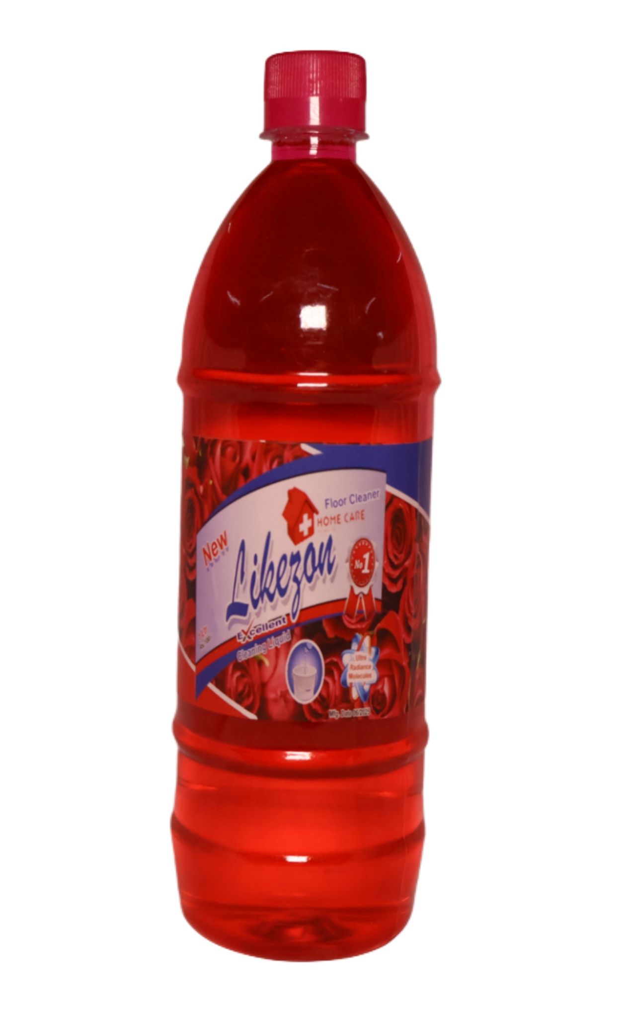 Likezon Excellent Cleaning Liquid Rose Scented Floor Cleaner 1 L