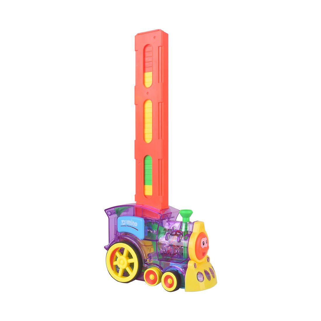 Automatic Domino Train Toy | Domino Train Toy | Domino Train Toy Set | Train Dominoes Toy | Toy Train That Drops Dominos | Locomotive Toy Dominoes