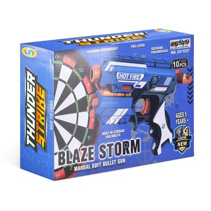 Thunder Gun with Plastic Bullets | Kids Toy Gun | Soft Toy Gun | Gun Toys | Children's Gun Toys | Fun Gun Toy | Best Gun Toy | Realistic Gun Toy