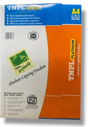 TNPL 75GSM A4 Paper - Unruled