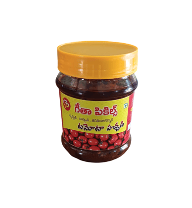 Geetha Tomato Pickle - Tangy & Spicy Traditional Indian Condiment (AD)