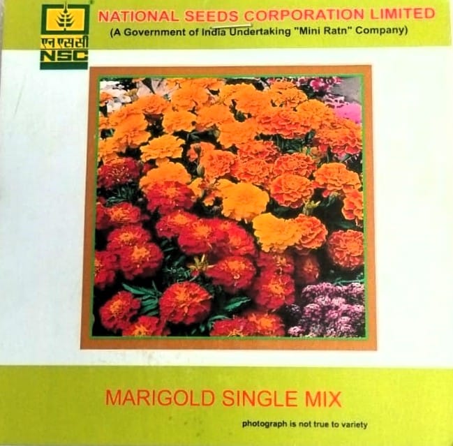 NSC Marigold Single Mix Flower Seed