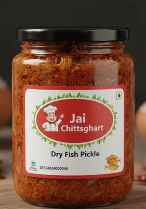 Jai Chittsghart Premium Dry Fish Pickle - Authentic & Flavorful
