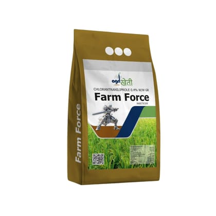 Farm Force-Agrikheti(Chloraniliprole 0.4% w/w GR) 4 Kilogram