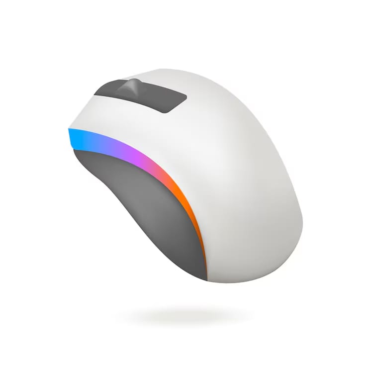 GlideX Ergonomic Wireless Mouse