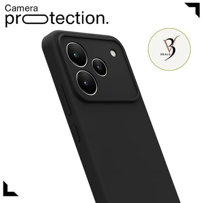 V3Deals Back Cover for Realme P4 Pro 5G | Soft Matte Silicone Finish | Camera Bump Protection | Slim Fit Shockproof Case for Realme P4 Pro | Durable & Lightweight Design