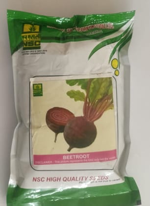 NSC Beetroot, Detroit Dark Red (DDR) Variety, 100 gram Truthfully Labelled Seed Pouch