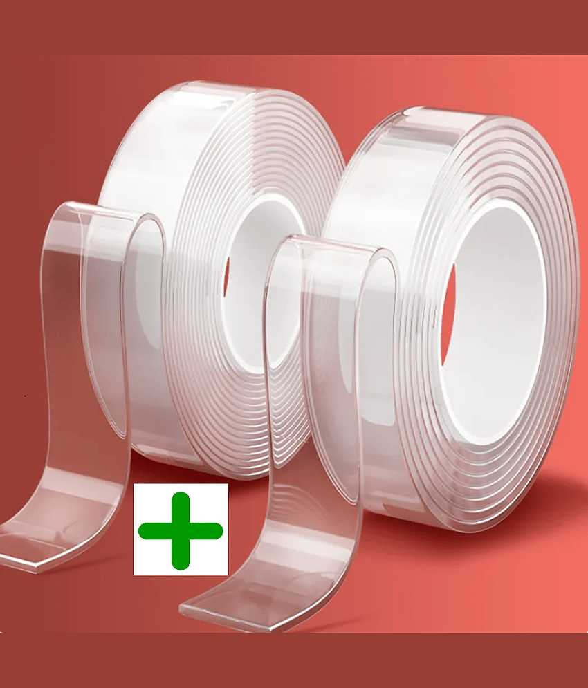 sketchfab - White Double Sided 2 Nano Tape ( Pack of 2 )