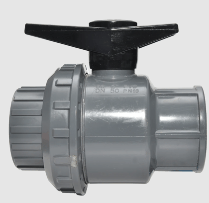 Jain Irrigation PVC Ball Valve - Single Union SOLVENT WELD 90mm (3 INCH)