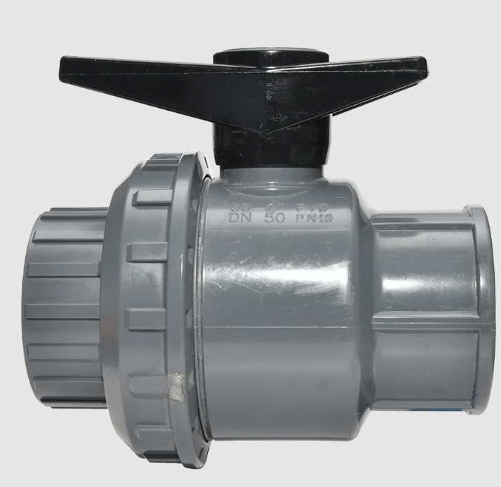 Jain Irrigation PVC Ball Valve - Single Union SOLVENT WELD 90mm (3 INCH)