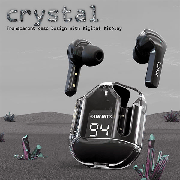 iGear Crystal TWS Earbuds With ENC & Touch Control
