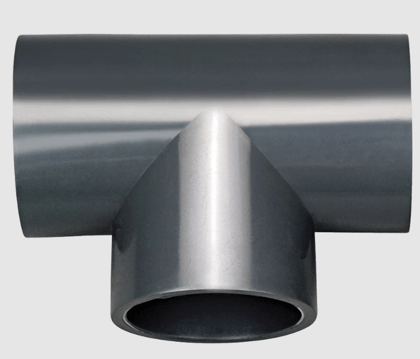 PVC Tee 63mm (Heavy, Black) - Jain Irrigation